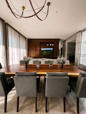 Casa superluxo | Sala de jantar