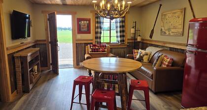 "Lewis and Clark" cabin at Columbia Mountain Ranch. Near Glacier National Park!