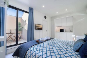 1 Schlafzimmer, Bügeleisen/Bügelbrett, Reisekinderbett, WLAN