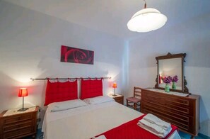 1 bedroom, iron/ironing board, travel crib, free WiFi