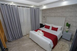 1 bedroom - Cozy Kilimani Apartment with W/machine and Gym (Nairobi)