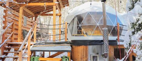 Overnatningsstedets område