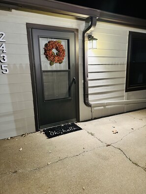 Exterior detail - Prairie View Townhome (Lawrence)