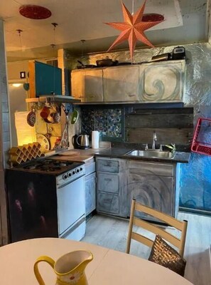 Private kitchen - Artist’s Bohemian Retreat (Pittsburgh)