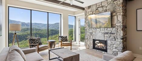 Smart TV, fireplace, offices