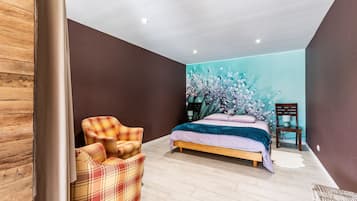 2 slaapkamers, een strijkplank/strijkijzer, gratis wifi, beddengoed