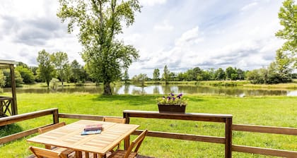 Outdoor Hospitality, Relaxation at Lake Isachris in Queyrac in the Médoc - Mobile Home 4