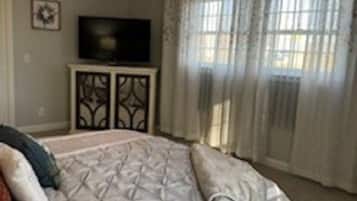 3 chambres, coffres-forts dans les chambres, fer et planche à repasser