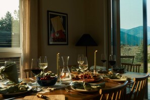 Dining - Mountain Home By Aspects | Sauna Access + Firepit (Big Sky)