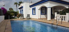 Pool - "Delphine"@MARISOL: 100m to the beach, private pool, A/C, WiFi, dog beach (Riumar)