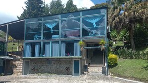 Fassade der Unterkunft