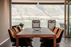 Dining - Luxurious apartment with lake view (Panoramic Minusio) (Minusio)