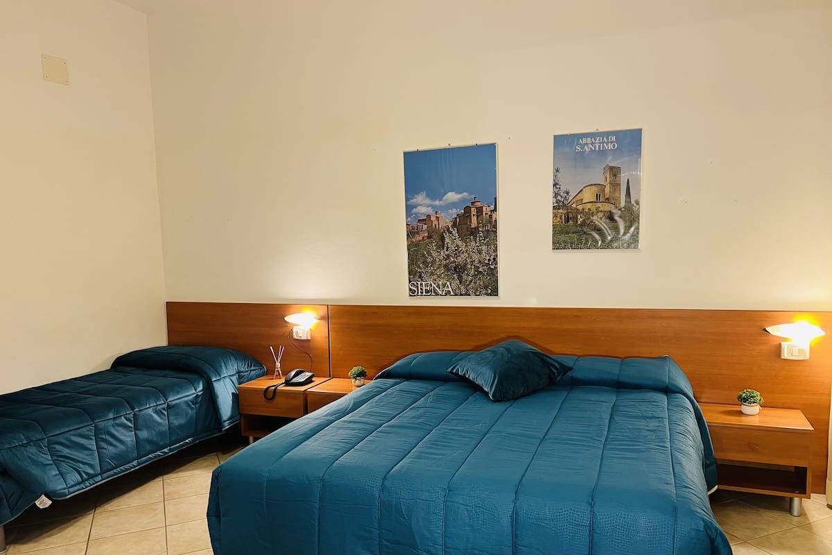 Ropa de cama de alta calidad y minibar