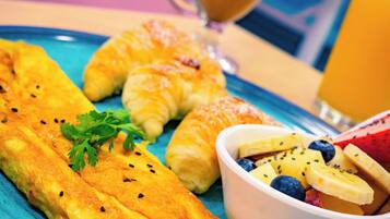 Free daily local cuisine breakfast