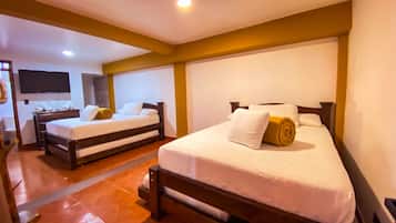 Wifi gratis y ropa de cama