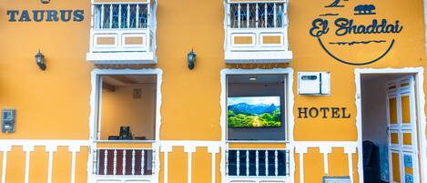 Fassade der Unterkunft