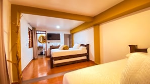 Quarto família | Wi-Fi de cortesia, roupa de cama