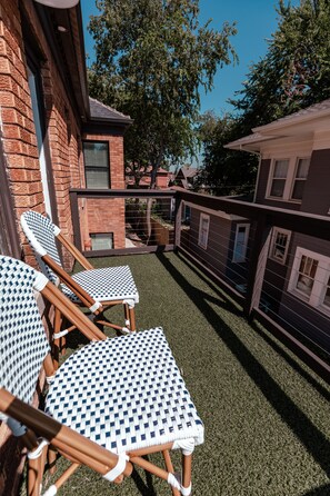 Terrace/patio - Beautiful remodeled historical home in safe neighborhood downtown. (Oklahoma City)