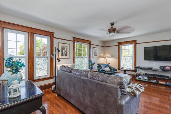 Smart TV, books, music library