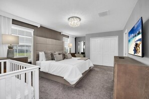 7 bedrooms, iron/ironing board, Internet, bed sheets