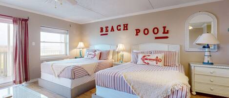 1 室のベッドルーム、WiFi (無料)、ベッドシーツ