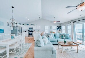 Smart TV, books - Welcome to “Sol Purpose”  renovated oceanfront paradise 4/bd and 3/bath (Surf City)