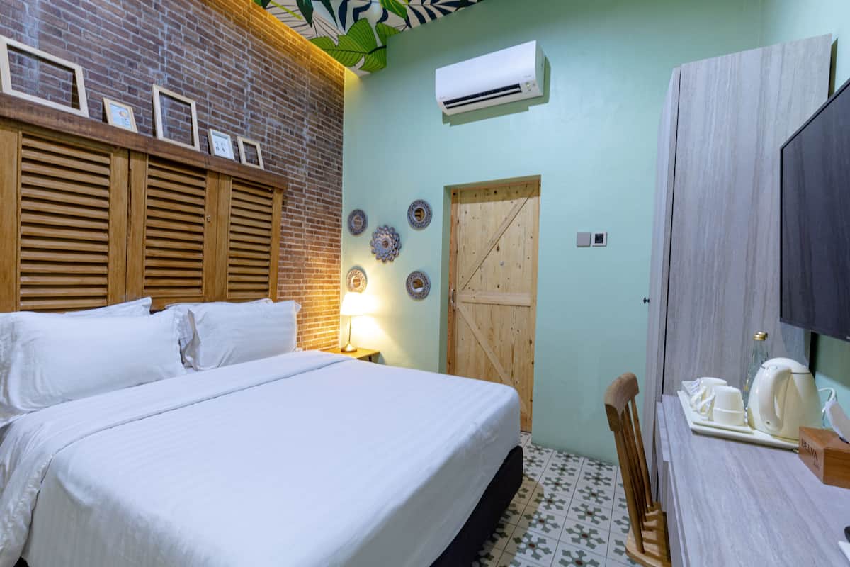 Junior suite | 1 slaapkamer, een bureau, gratis wifi, beddengoed