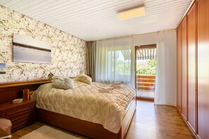 2 Schlafzimmer, Bügeleisen/Bügelbrett, kostenloses WLAN, Bettwäsche