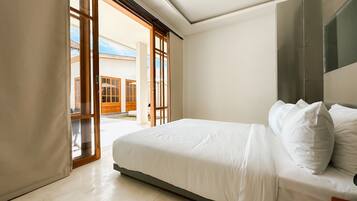 Vila, 2 kamar tidur | 2 kamar tidur, seprai katun Mesir, seprai premium, dan brankas