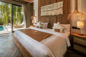 4 bedrooms, free WiFi, bed sheets - Ricefield Serenity Villa-4BR Canggu Escape (Canggu)