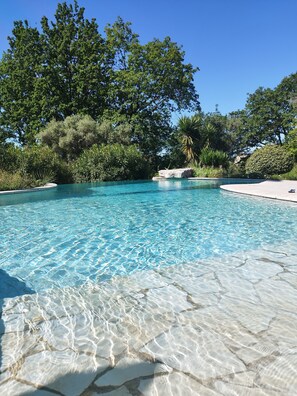 Outdoor pool - Propriété Provençale Tout Proche de Saint Paul de Vence, 6 Chambres, Piscine (Tourrettes-sur-Loup)