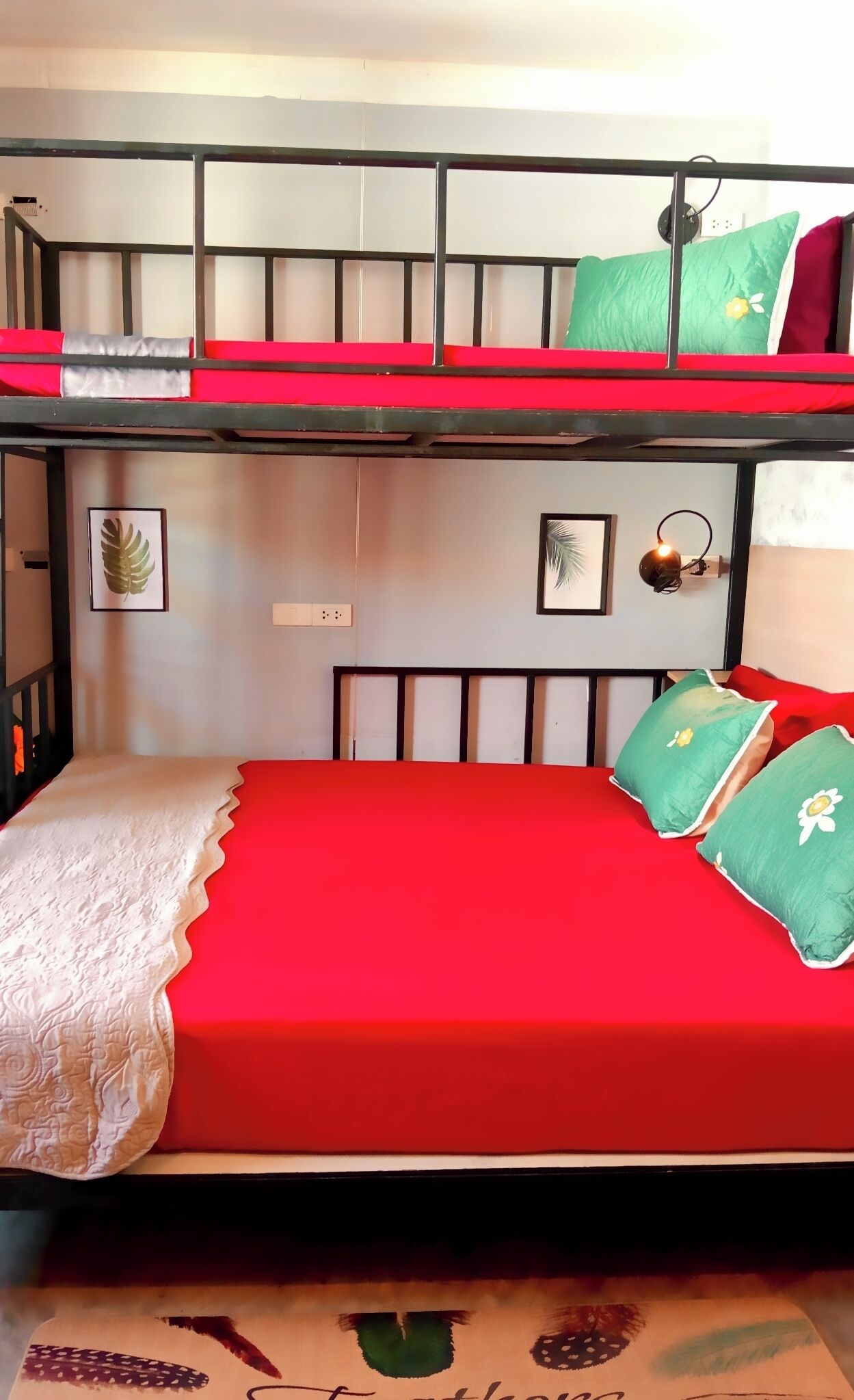 Comfort Quadruple Room | Hypo-allergenic bedding, memory foam beds, free minibar, blackout drapes