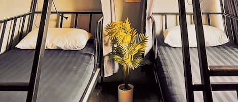 Standard Shared Dormitory, Multiple Beds | Hypo-allergenic bedding, free minibar, blackout drapes, free WiFi