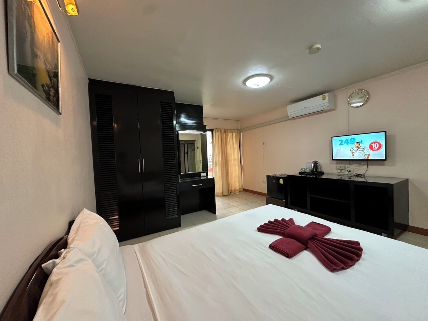 ห้องสแตนดาร์ด | Wi-Fi ฟรี, ผ้าปูที่นอน