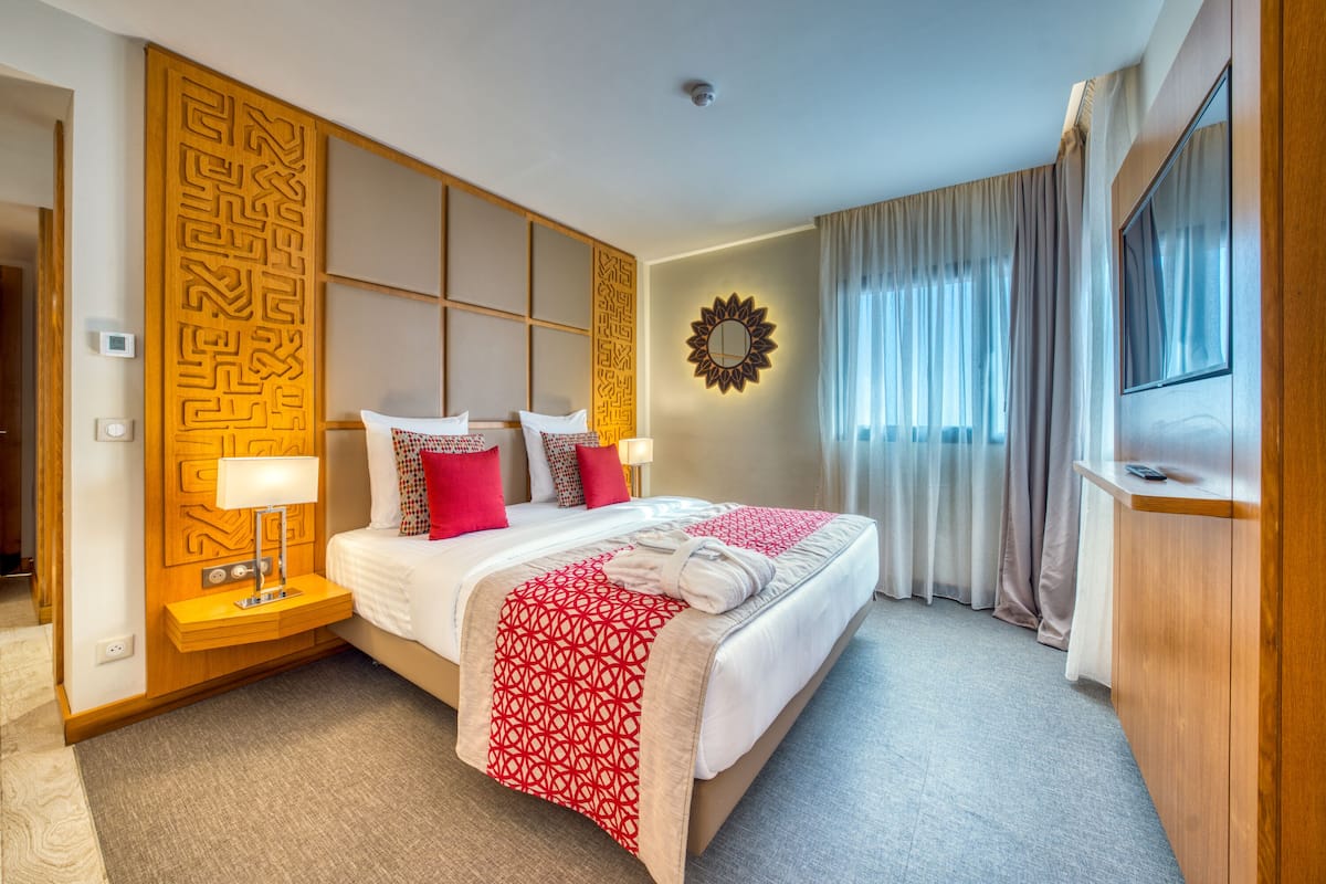 1 chambre, draps en coton égyptien, literie de qualité supérieure