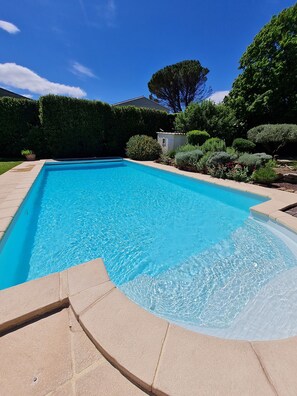 Opvarmet pool
