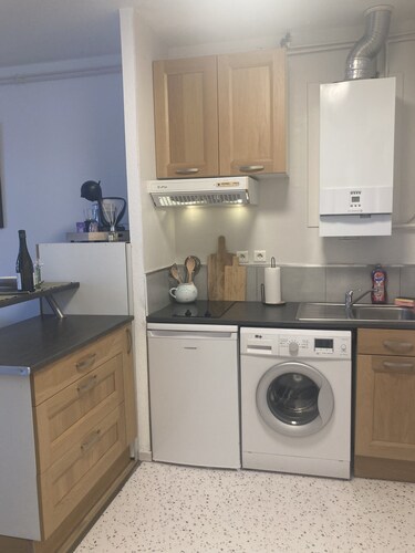 Studio Équipé au Centre de Guebwiller, au Pied des Vosges, sur la Route des Vins