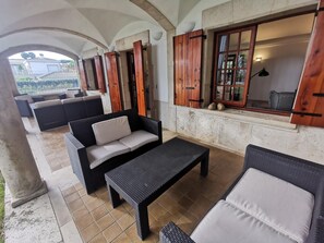 Terrace/patio - Luxury Beachside Villa with Pool, 100m from S’Agaró Beach (S'Agaró)
