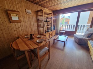 Dining - Studio 4 pers at the foot of slopes with south balcony (Les Deux Alpes)