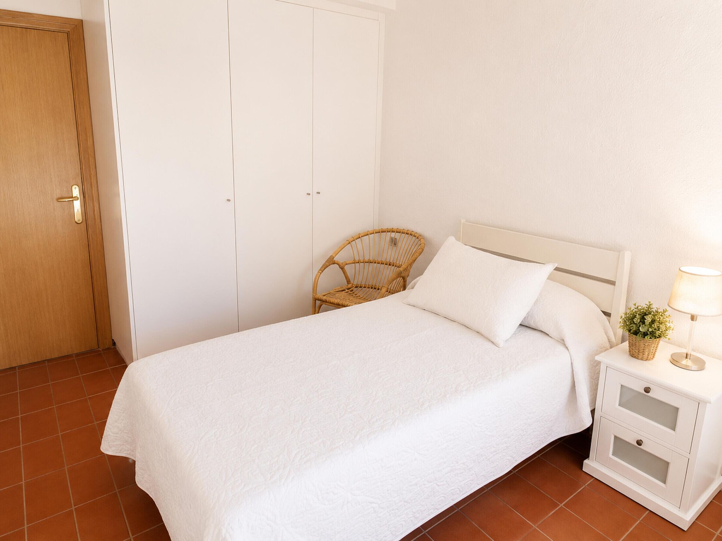 6 habitaciones y ropa de cama 