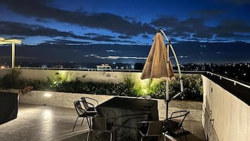 Terrasse sur le toit