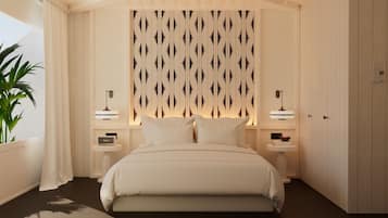 Premium Apartment, 1 Bedroom, Balcony | 1 bedroom, in-room safe, desk, iron/ironing board