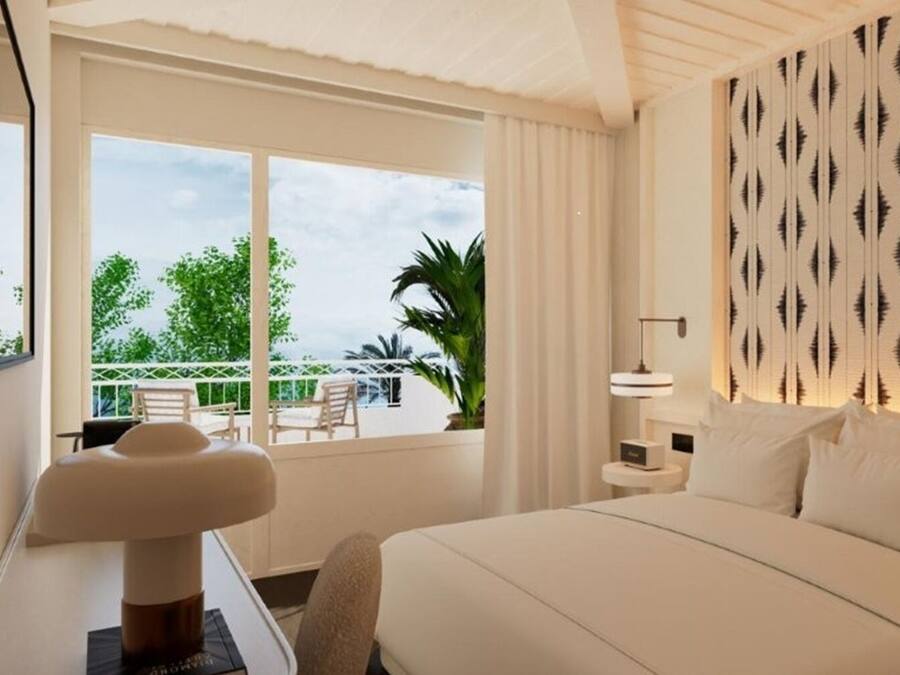 Double or Twin Room, Balcony | 1 bedroom, in-room safe, desk, iron/ironing board