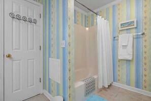 Towels, soap, shampoo, toilet paper