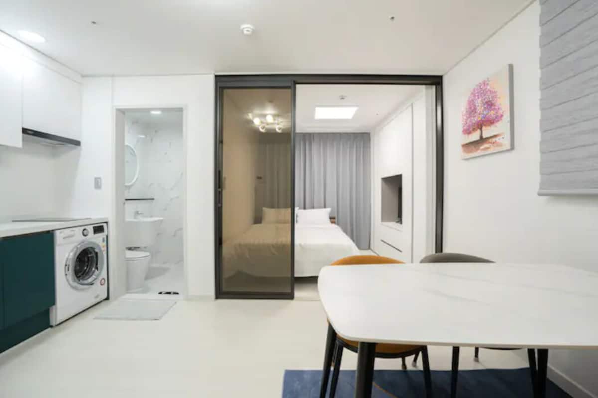 Premium Queen, City View | 1 slaapkamer, een bureau, verduisterende gordijnen, geluiddichte muren
