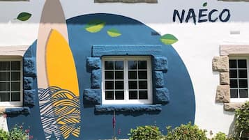 Façade de l’hébergement