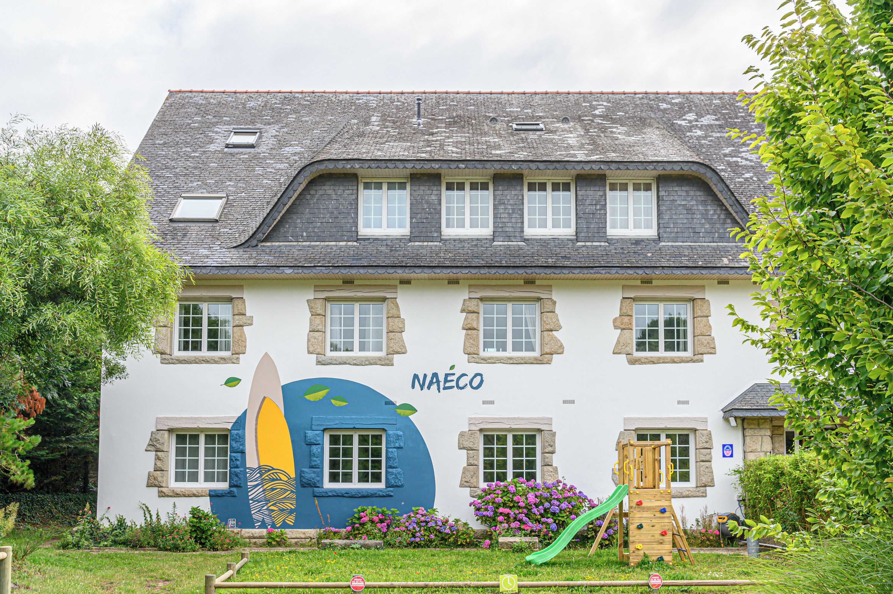 Façade de l’hébergement