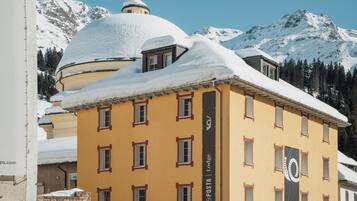 Majoituspaikan julkisivu