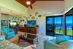 Smart TV, DVD player -  Exquisite Prime Beachfront Haven, Indulge in Tropical Luxury -Wailea Elua 1302 (Wailea, Maui)
