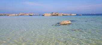 TY Caromel Maison de Bord de mer Avec Jardin Clos Pour 4 à 10 Personnes